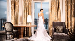 Not the best clothes to do the housework in!